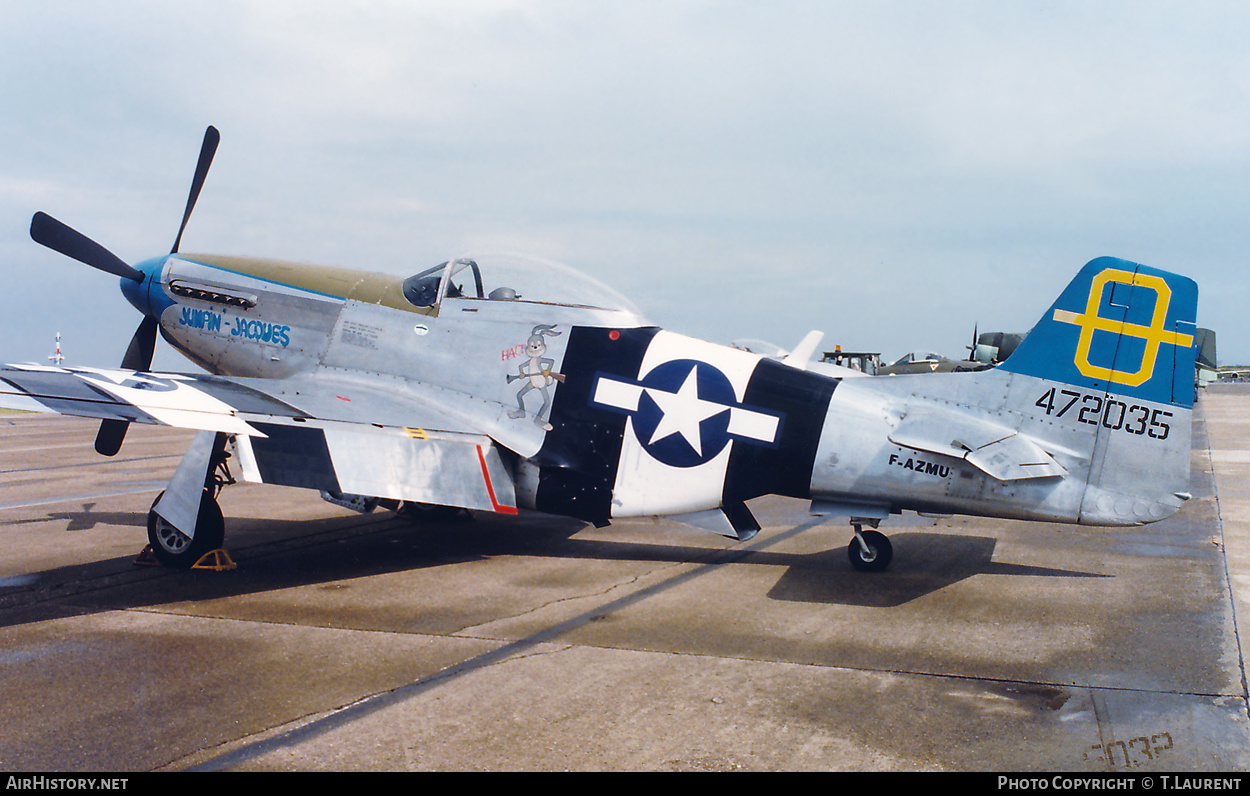 Aircraft Photo of F-AZMU / 472035 | North American P-51D Mustang | USA - Air Force | AirHistory.net #322866