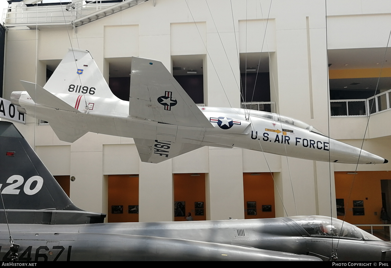 Aircraft Photo of 58-1196 / 81196 | Northrop T-38A Talon | USA - Air Force | AirHistory.net #322871