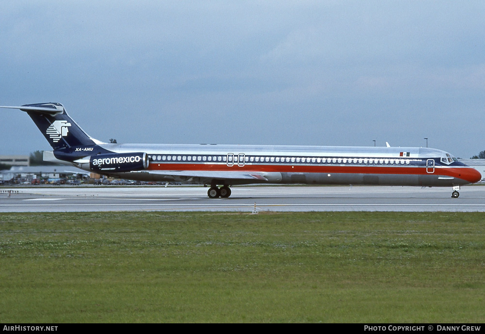 Aircraft Photo of XA-AMU | McDonnell Douglas MD-88 | AeroMéxico | AirHistory.net #322880
