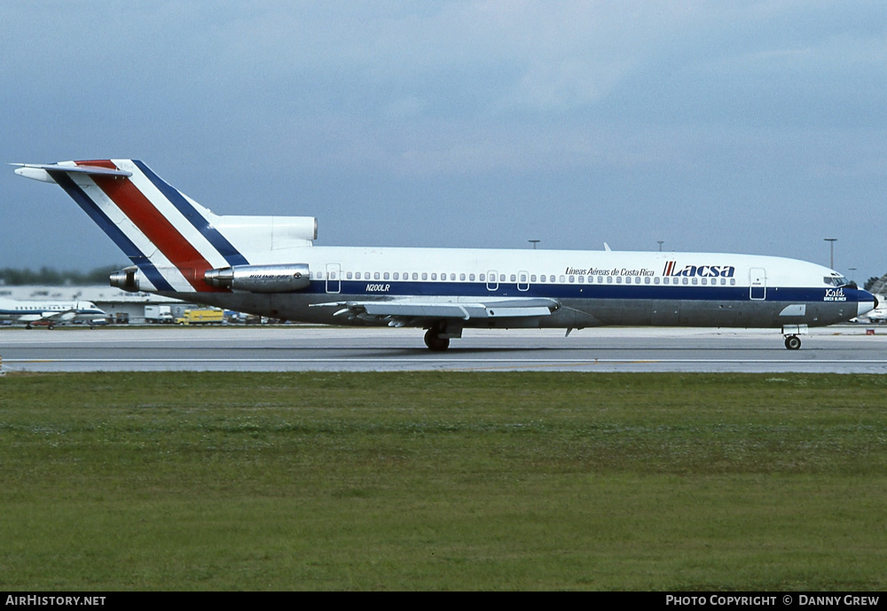 Aircraft Photo of N200LR | Boeing 727-212A | LACSA - Líneas Aéreas de Costa Rica | AirHistory.net #322882