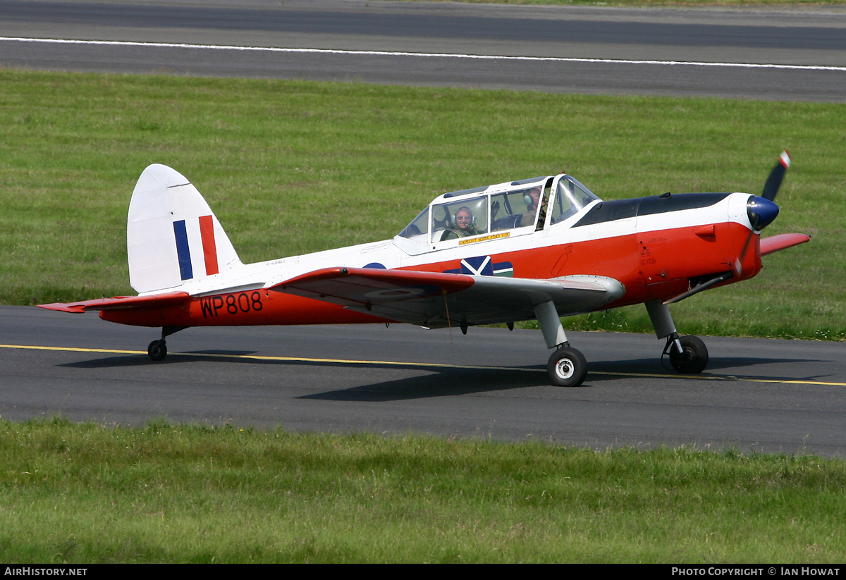 Aircraft Photo of G-BDEU / WP808 | De Havilland DHC-1 Chipmunk 22 | UK - Air Force | AirHistory.net #322891