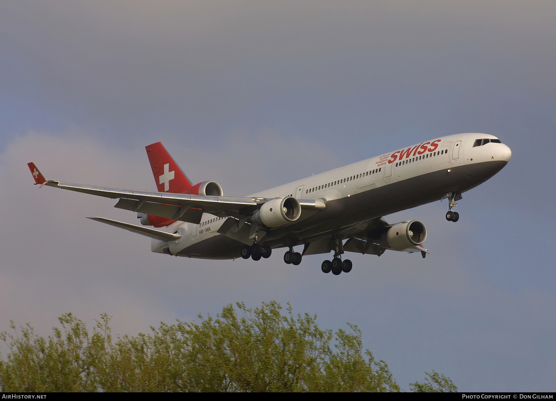 Aircraft Photo of HB-IWA | McDonnell Douglas MD-11 | Swiss International Air Lines | AirHistory.net #322911