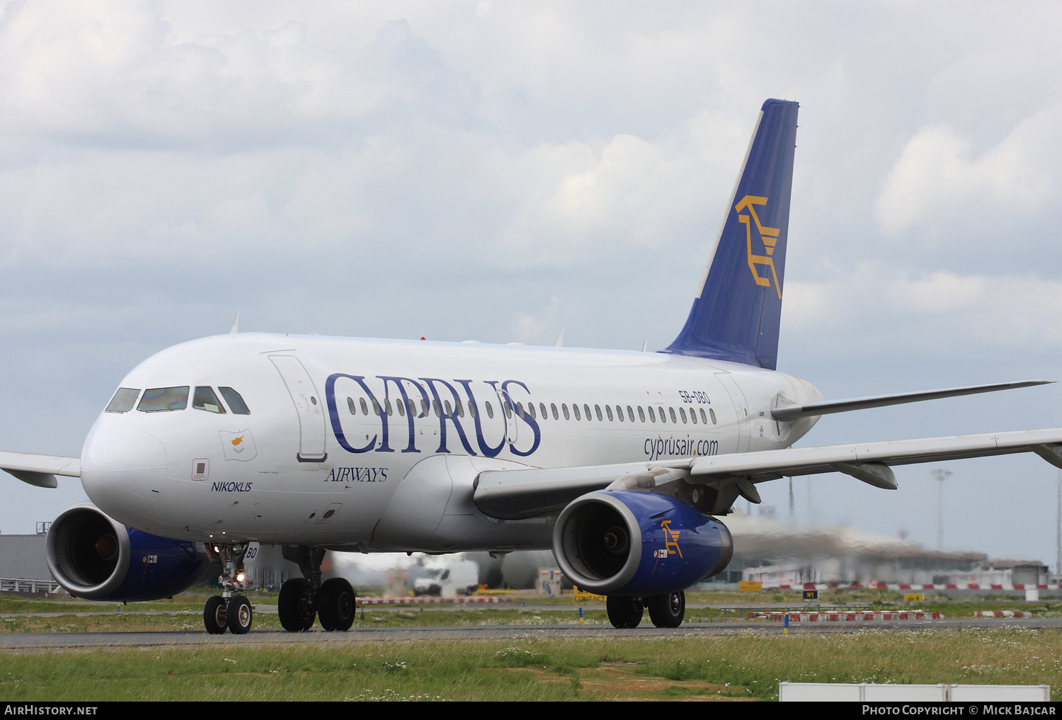 Aircraft Photo of 5B-DBO | Airbus A319-132 | Cyprus Airways | AirHistory.net #322916