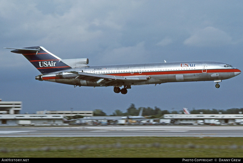 Aircraft Photo of N746US | Boeing 727-281 | USAir | AirHistory.net #322919