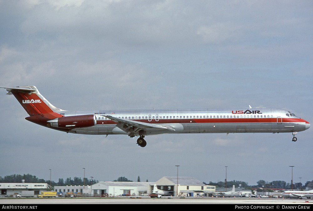 Aircraft Photo of N829US | McDonnell Douglas MD-82 (DC-9-82) | USAir | AirHistory.net #322934