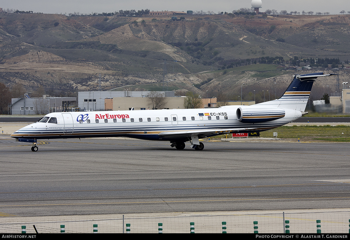 Aircraft Photo of EC-KSS | Embraer ERJ-145MP (EMB-145MP) | Air Europa | AirHistory.net #322955