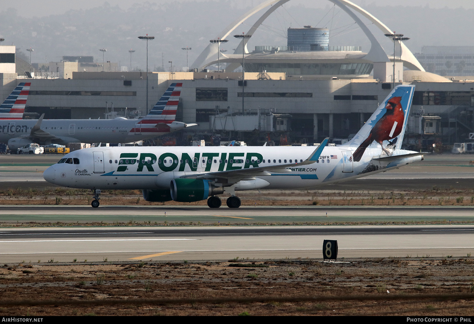 Aircraft Photo of N228FR | Airbus A320-214 | Frontier Airlines | AirHistory.net #322964