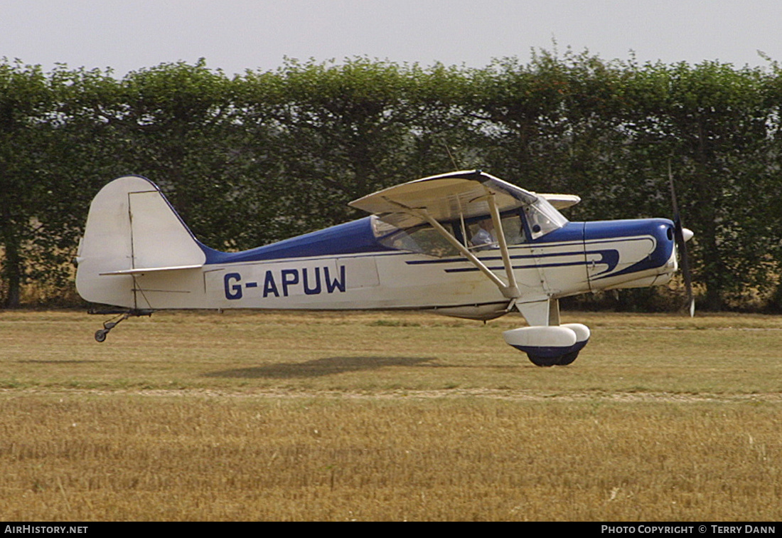 Aircraft Photo of G-APUW | Auster J-5V Autocar | AirHistory.net #322966