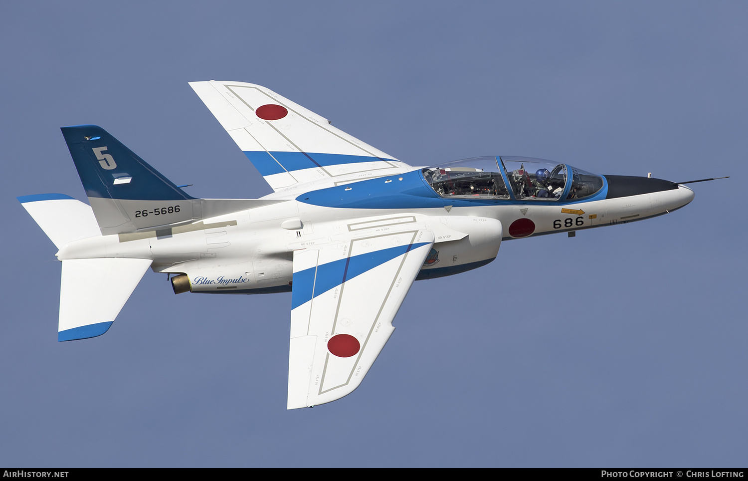 Aircraft Photo of 26-5686 | Kawasaki T-4 | Japan - Air Force | AirHistory.net #322993