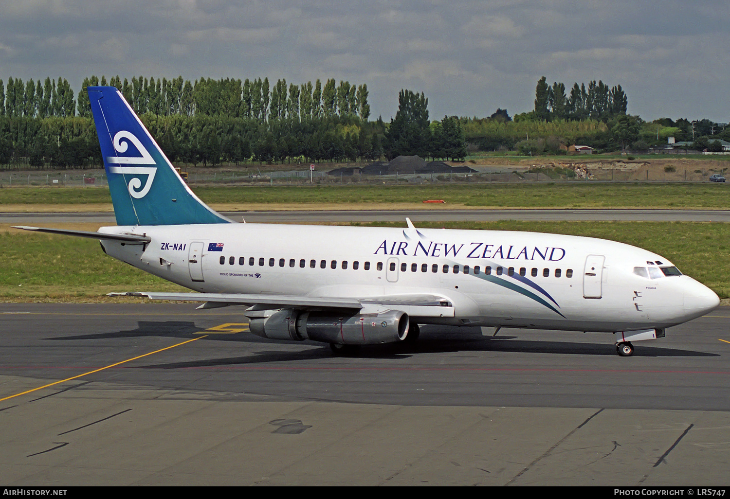 Aircraft Photo of ZK-NAI | Boeing 737-204/Adv | Air New Zealand | AirHistory.net #322998