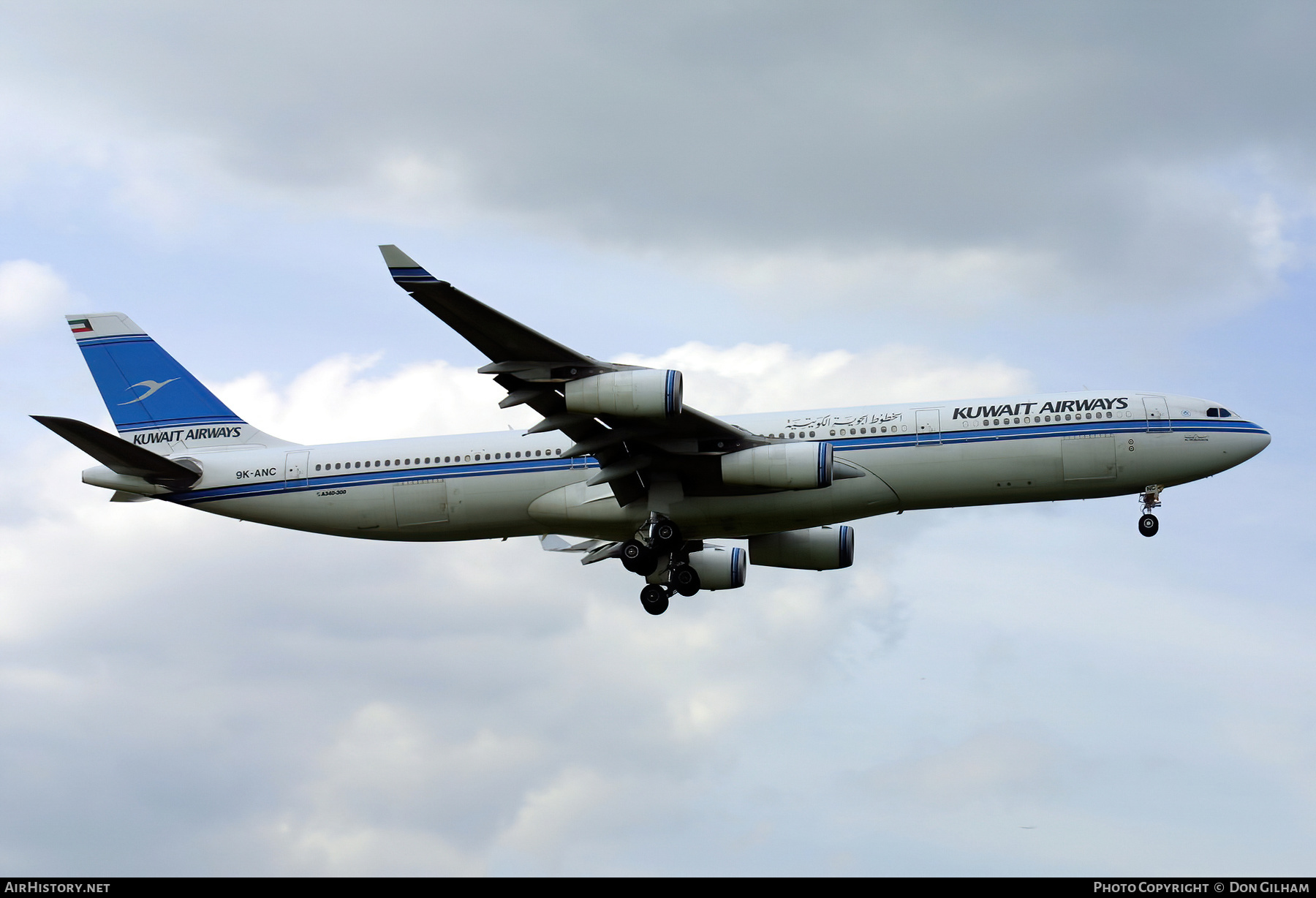 Aircraft Photo of 9K-ANC | Airbus A340-313 | Kuwait Airways | AirHistory.net #323015