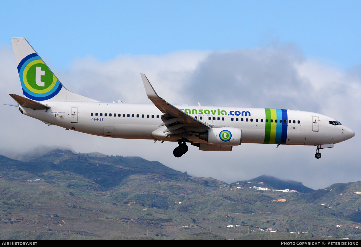 Aircraft Photo of PH-HSE | Boeing 737-8K2 | Transavia | AirHistory.net #323017