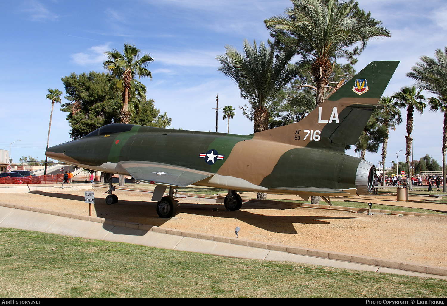 Aircraft Photo of 53-1716 / AF53-716 | North American F-100C Super Sabre | USA - Air Force | AirHistory.net #323048