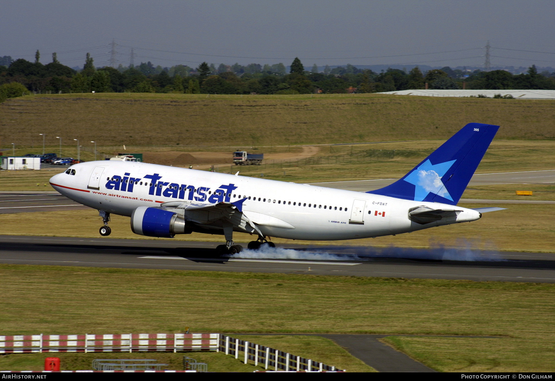 Aircraft Photo of C-FDAT | Airbus A310-308 | Air Transat | AirHistory.net #323066