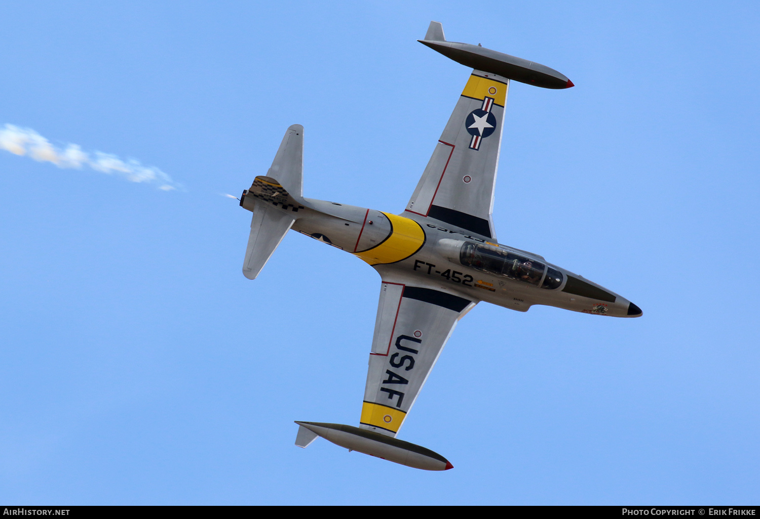 Aircraft Photo of N133HH / 21452 | Canadair CT-133 Silver Star 3 | USA - Air Force | AirHistory.net #323067