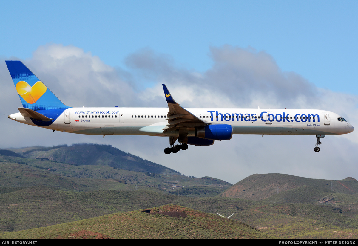 Aircraft Photo of G-JMAB | Boeing 757-3CQ | Thomas Cook Airlines | AirHistory.net #323073