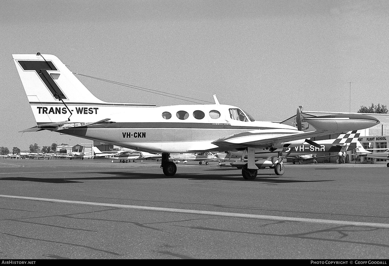 Aircraft Photo of VH-CKN | Cessna 402B | Trans West Air Charter | AirHistory.net #323075