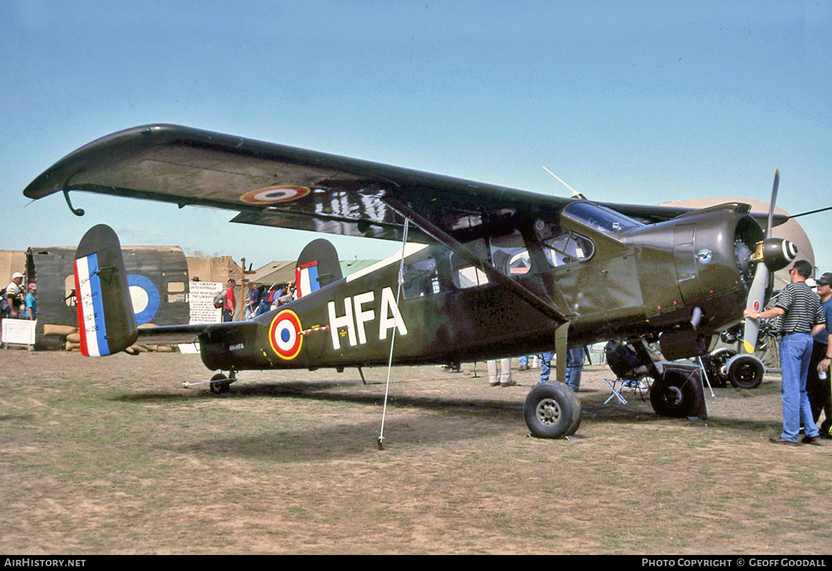 Aircraft Photo of VH-HFA / 295 | Max Holste MH.1521M Broussard | France - Army | AirHistory.net #323086