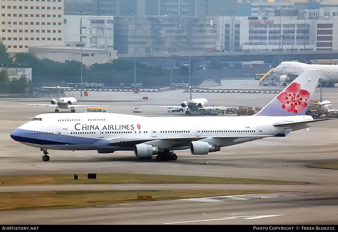 Aircraft Photo of B-161 | Boeing 747-409 | China Airlines | AirHistory.net #323087