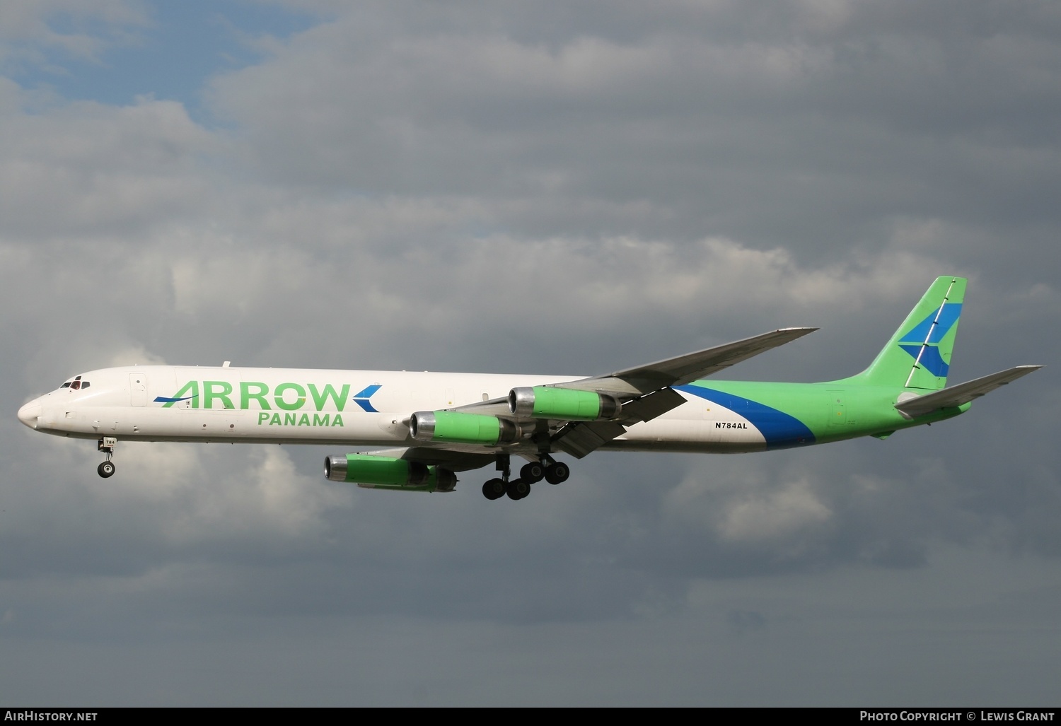 Aircraft Photo of N784AL | McDonnell Douglas DC-8-63(F) | Arrow Panama | AirHistory.net #323108