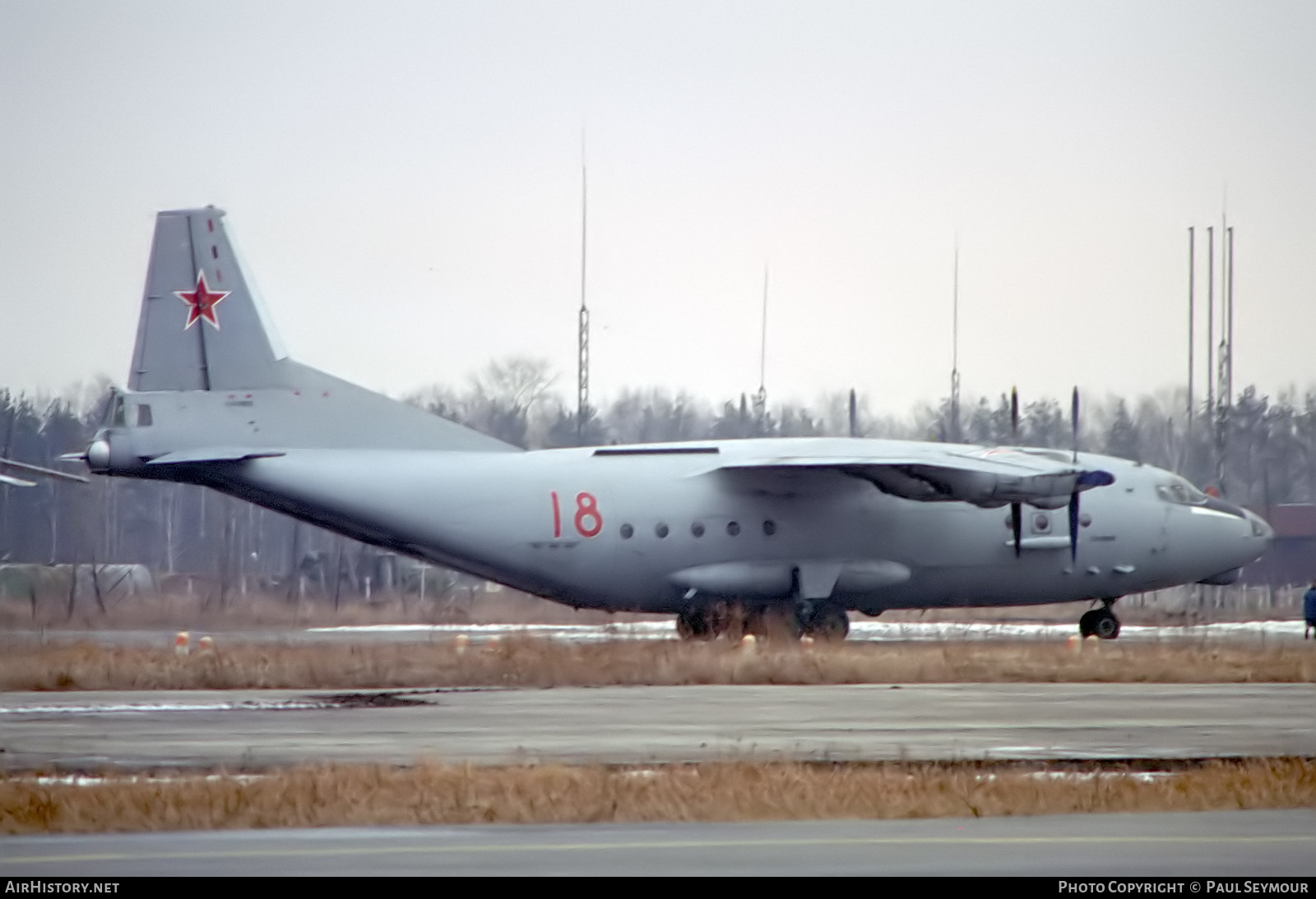 Aircraft Photo of 18 red | Antonov An-12RR | Russia - Air Force | AirHistory.net #323115