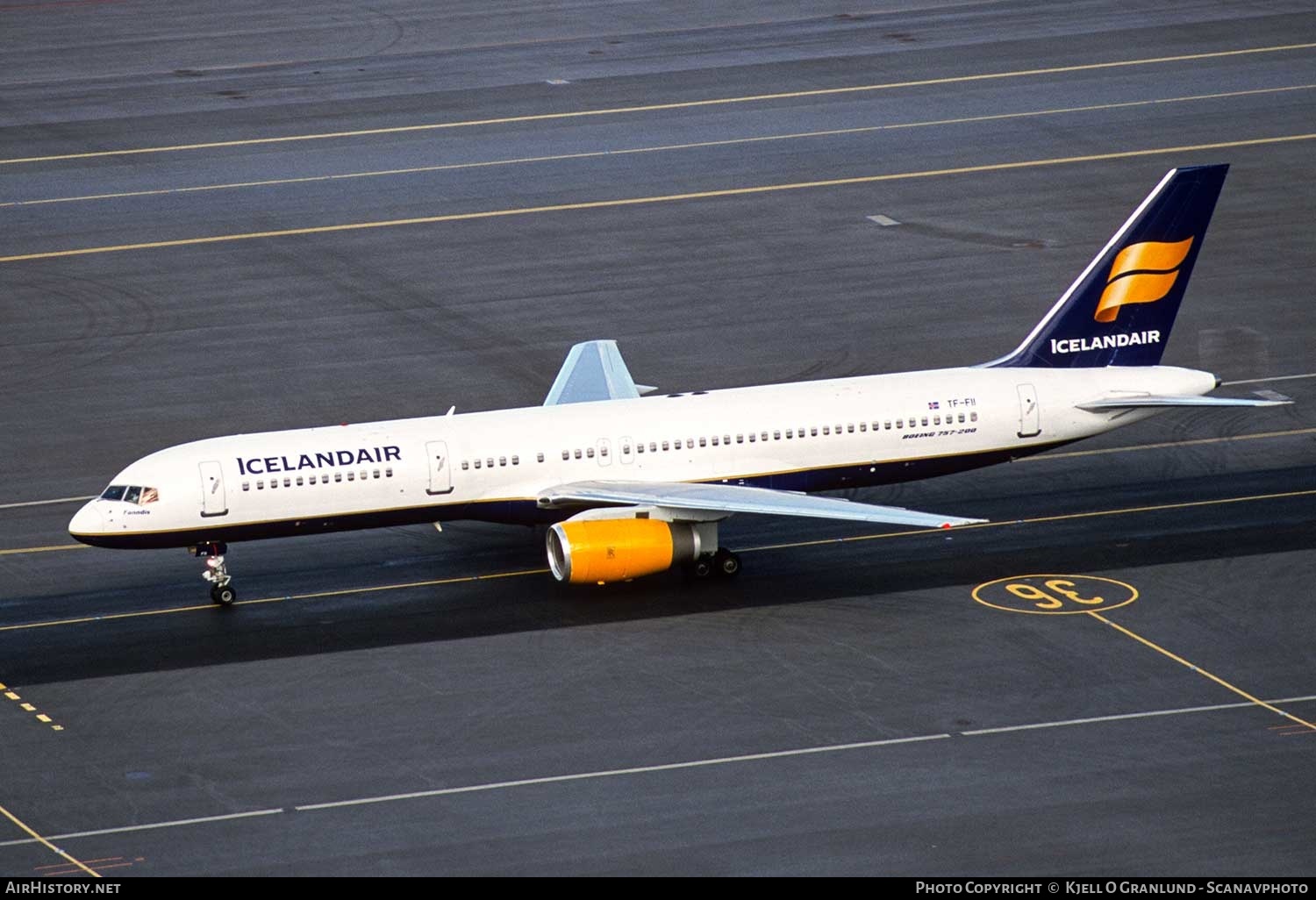 Aircraft Photo of TF-FII | Boeing 757-208 | Icelandair | AirHistory.net #323117