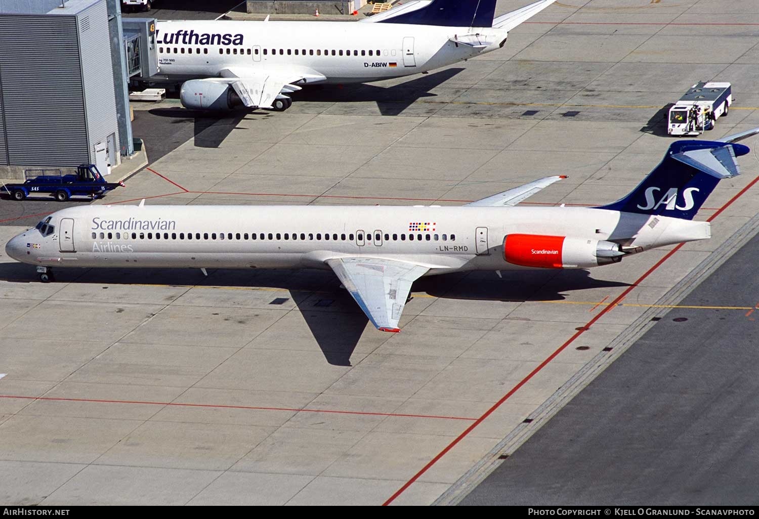 Aircraft Photo of LN-RMD | McDonnell Douglas MD-82 (DC-9-82) | Scandinavian Airlines - SAS | AirHistory.net #323122
