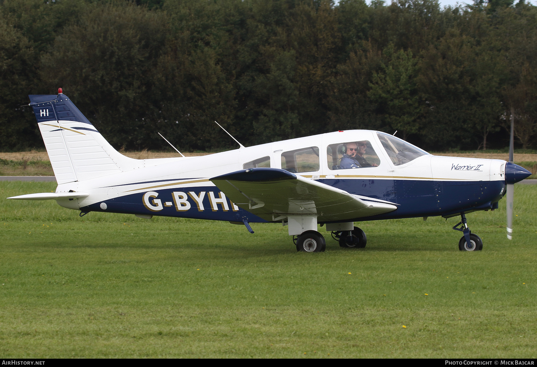 Aircraft Photo of G-BYHI | Piper PA-28-161 Warrior II | AirHistory.net #323135