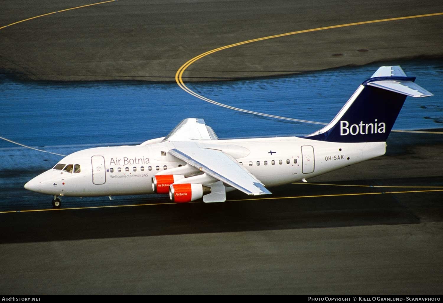 Aircraft Photo of OH-SAK | BAE Systems Avro 146-RJ85 | Air Botnia | AirHistory.net #323143