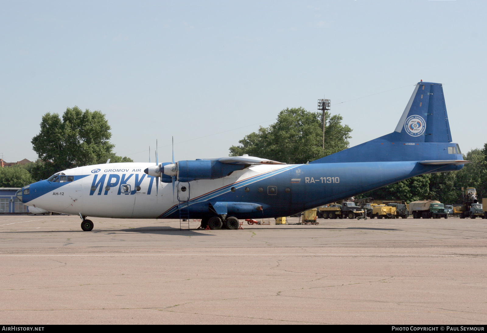Aircraft Photo of RA-11310 | Antonov An-12 | Irkut Avia | AirHistory.net #323144