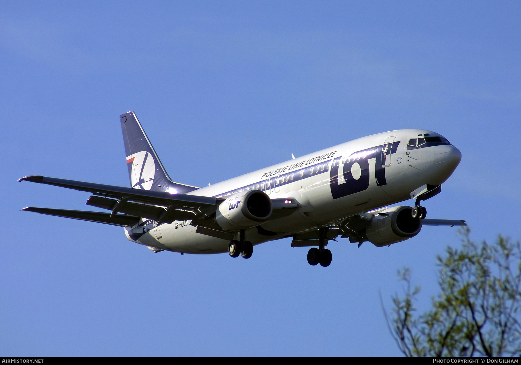 Aircraft Photo of SP-LLD | Boeing 737-45D | LOT Polish Airlines - Polskie Linie Lotnicze | AirHistory.net #323147