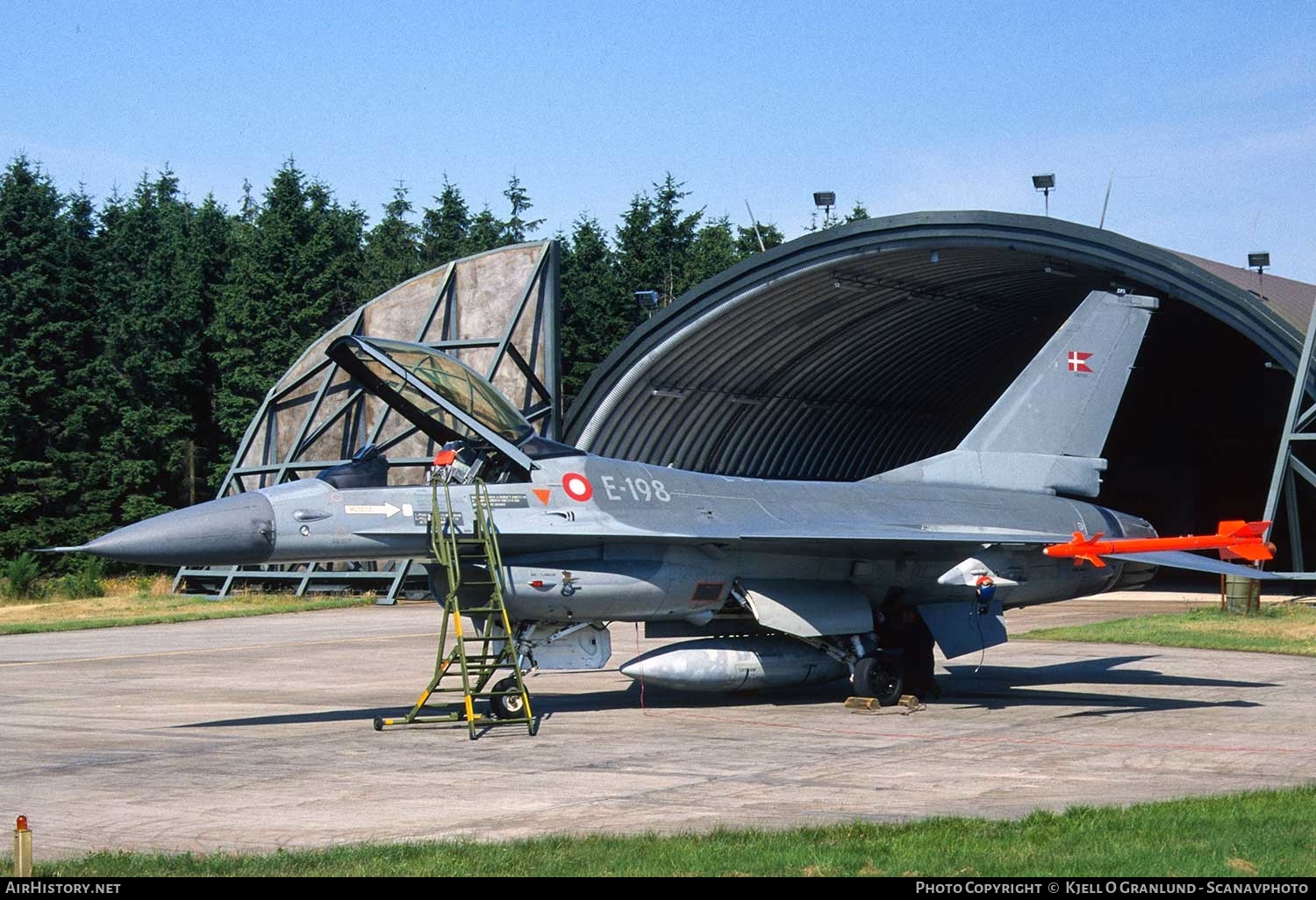 Aircraft Photo of E-198 / 78-0198 | General Dynamics F-16A Fighting Falcon | Denmark - Air Force | AirHistory.net #323154