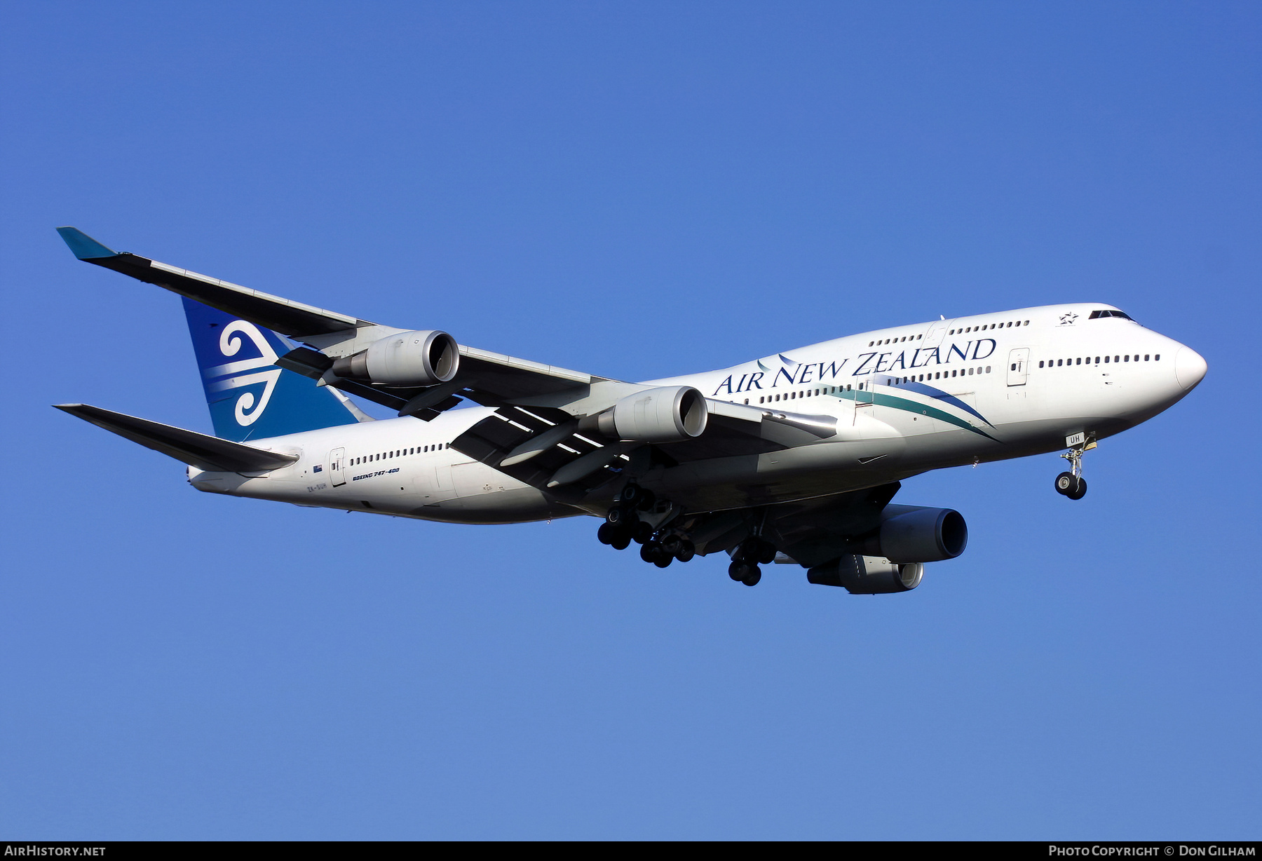 Aircraft Photo of ZK-SUH | Boeing 747-475 | Air New Zealand | AirHistory.net #323156