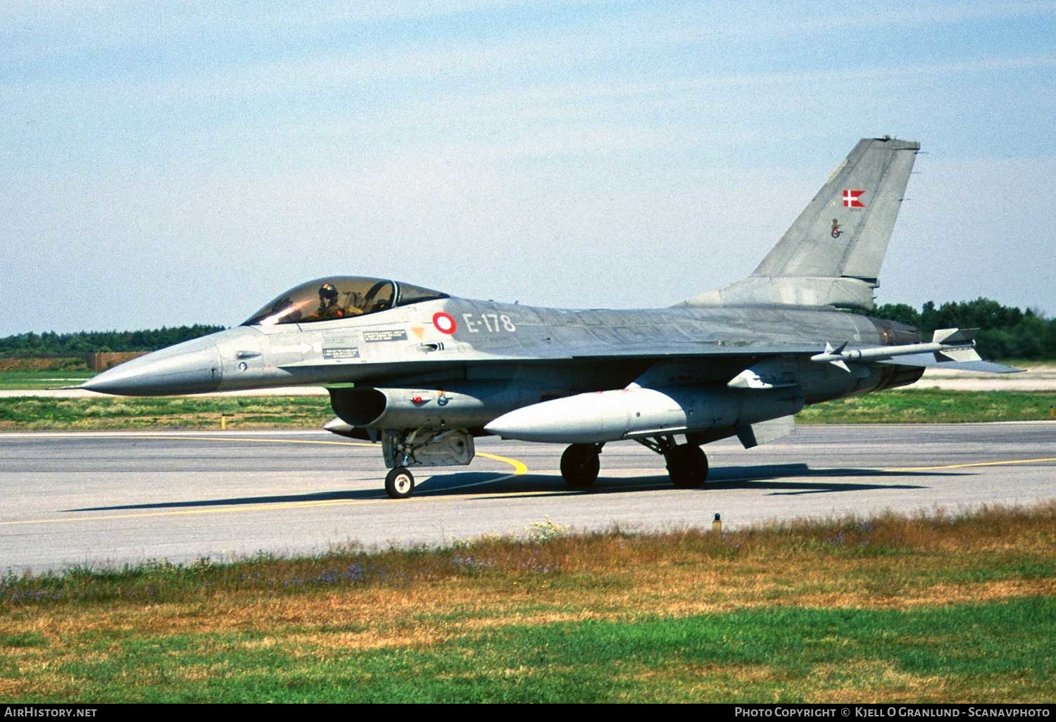 Aircraft Photo of E-178 / 78-0178 | General Dynamics F-16A Fighting Falcon | Denmark - Air Force | AirHistory.net #323157