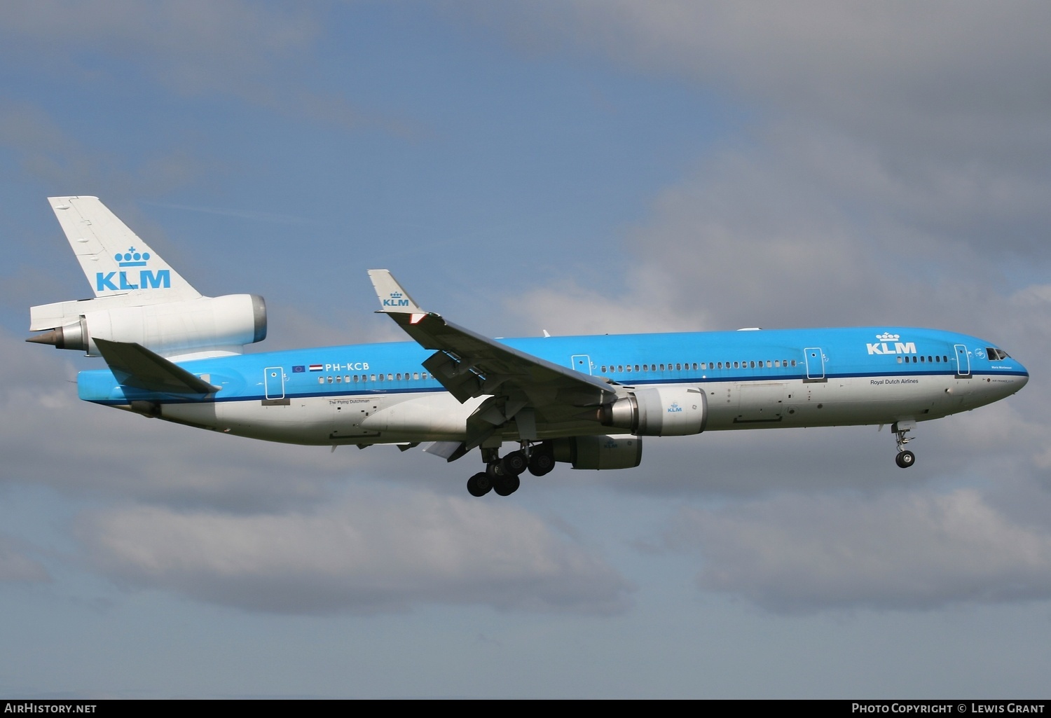 Aircraft Photo of PH-KCB | McDonnell Douglas MD-11 | KLM - Royal Dutch Airlines | AirHistory.net #323158