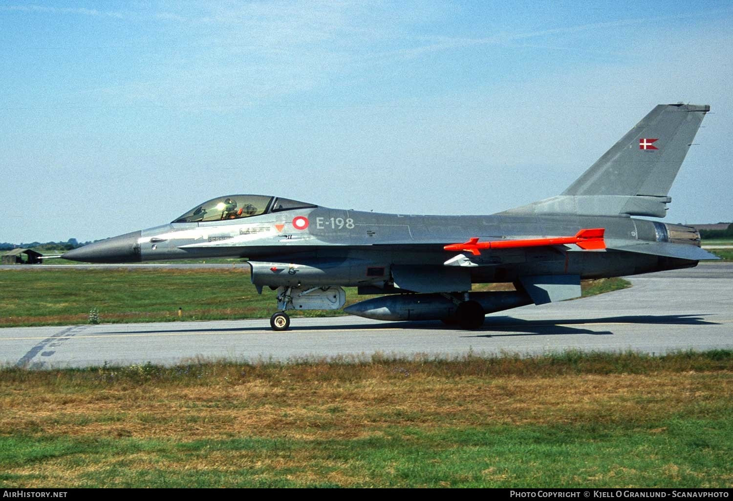 Aircraft Photo of E-198 / 78-0198 | General Dynamics F-16A Fighting Falcon | Denmark - Air Force | AirHistory.net #323165