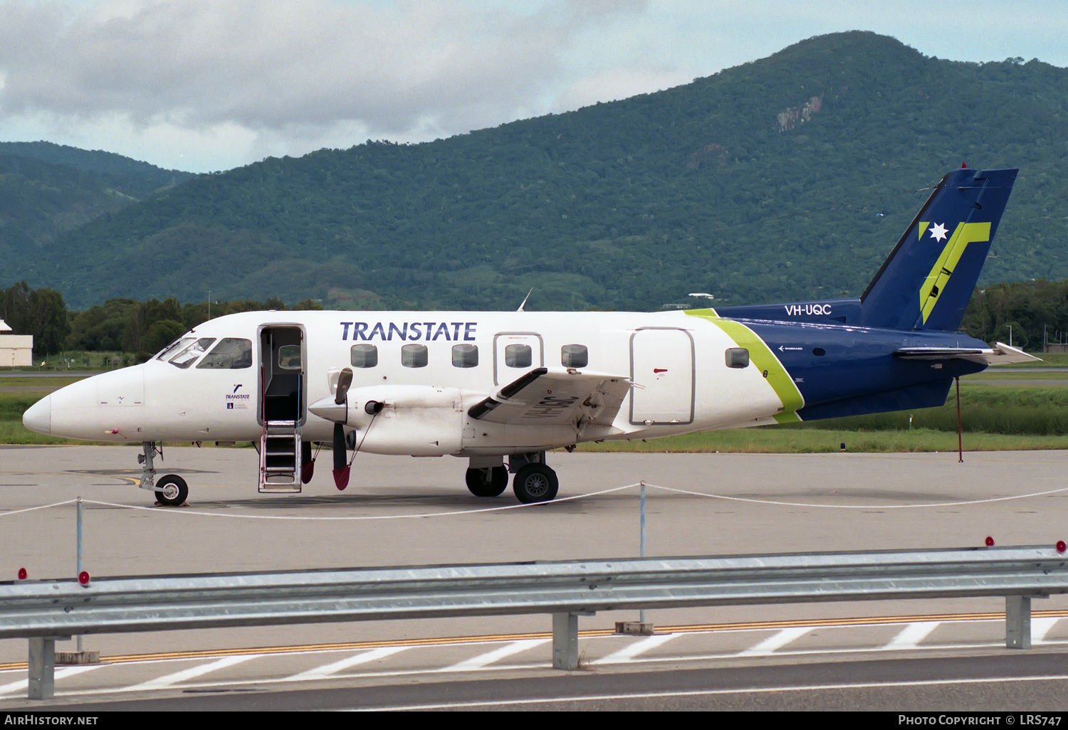 Aircraft Photo of VH-UQC | Embraer EMB-110P2 Bandeirante | Transtate Airlines | AirHistory.net #323178