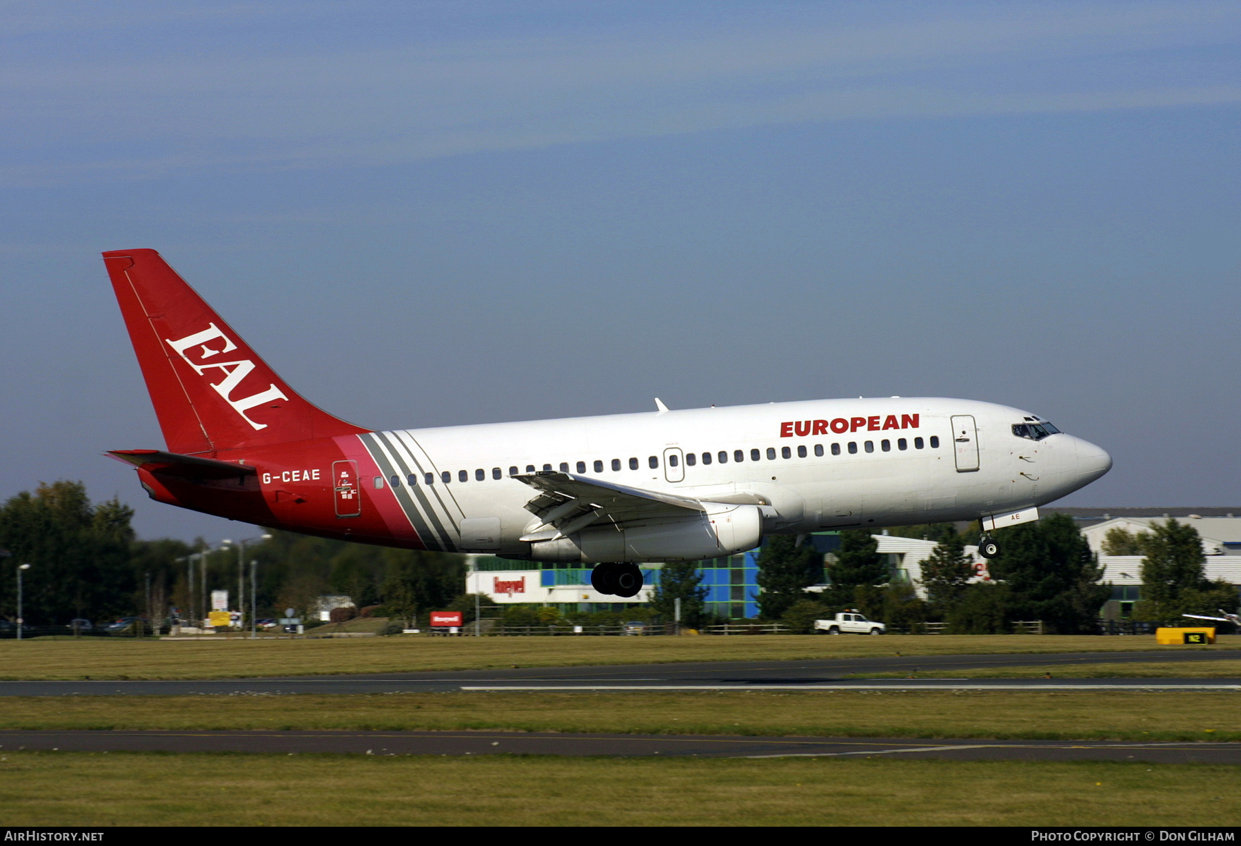 Aircraft Photo of G-CEAE | Boeing 737-229/Adv | European Aircharter - EAL/EAC | AirHistory.net #323185