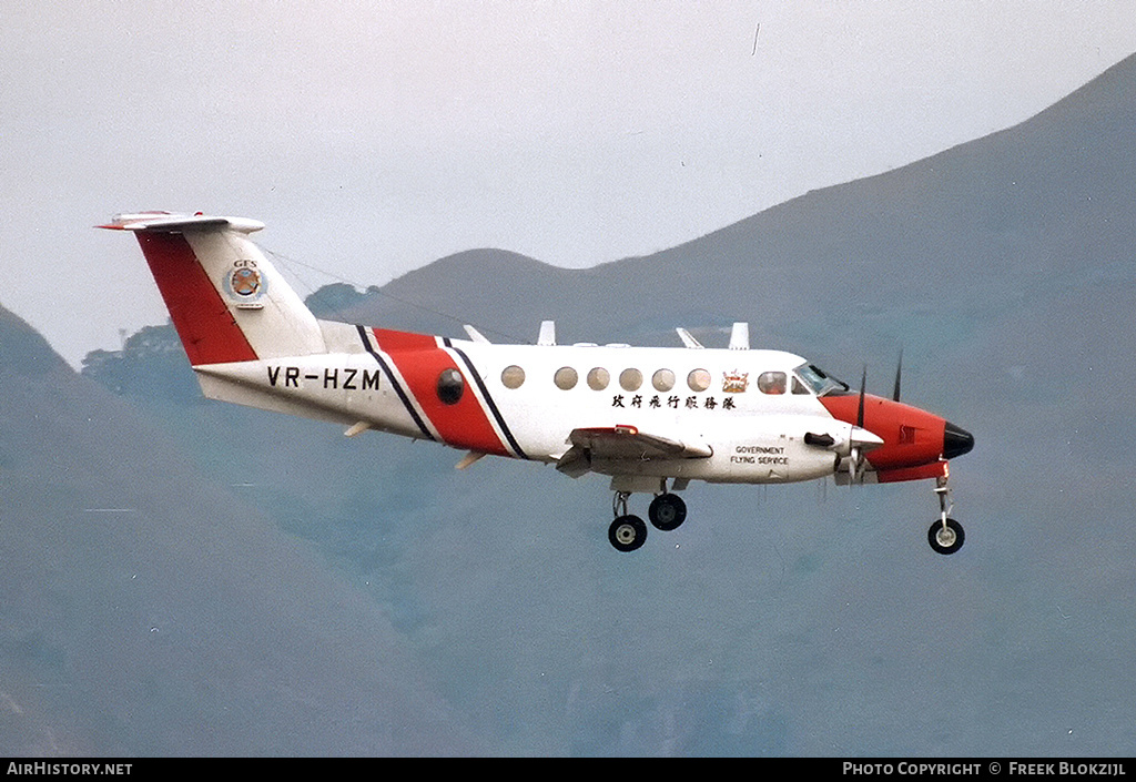 Aircraft Photo of VR-HZM | Beech B200C Super King Air | Government Flying Service - GFS | AirHistory.net #323191