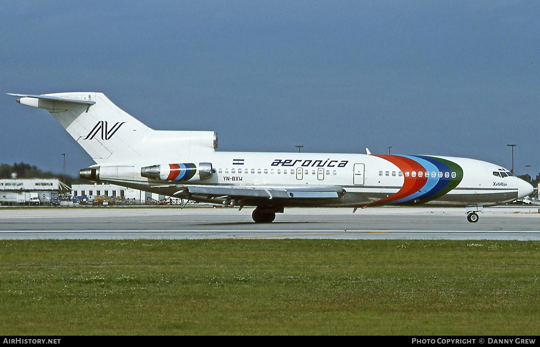 Aircraft Photo of YN-BXW | Boeing 727-25 | Aeronica | AirHistory.net #323195