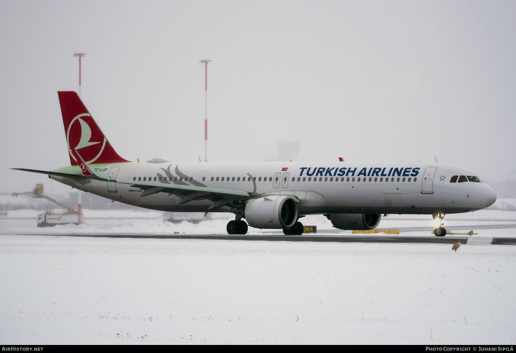 Aircraft Photo of TC-LSP | Airbus A321-271NX | Turkish Airlines | AirHistory.net #323196