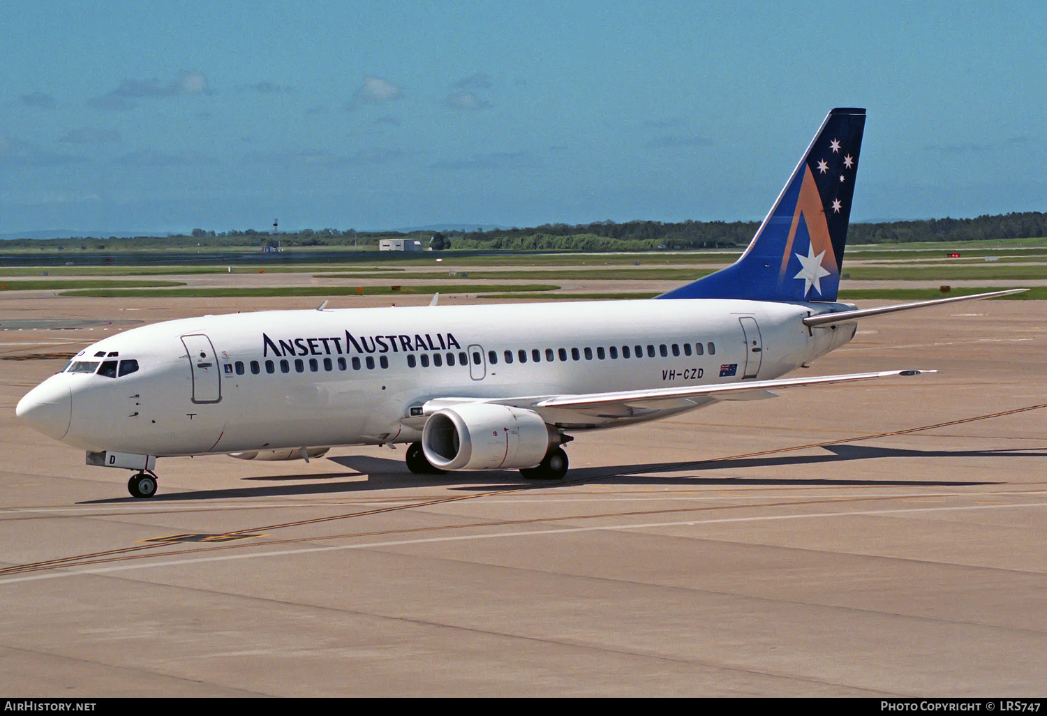 Aircraft Photo of VH-CZD | Boeing 737-377 | Ansett Australia | AirHistory.net #323204