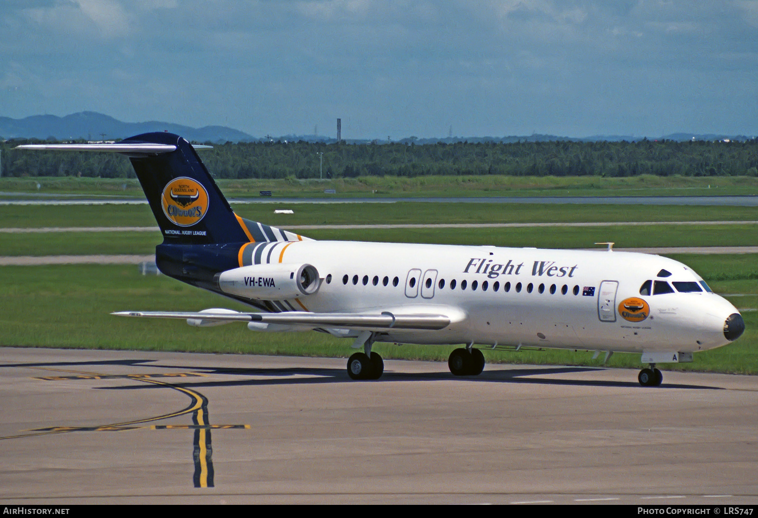 Aircraft Photo of VH-EWA | Fokker F28-4000 Fellowship | Flight West Airlines | AirHistory.net #323206