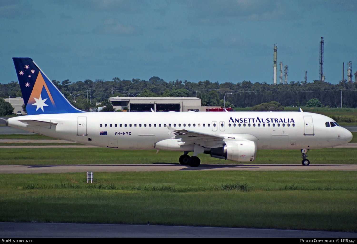 Aircraft Photo of VH-HYX | Airbus A320-211 | Ansett Australia | AirHistory.net #323207