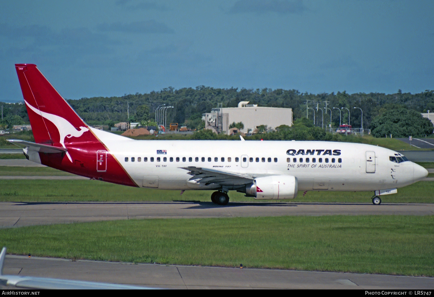Aircraft Photo of VH-TAY | Boeing 737-376 | Qantas | AirHistory.net #323208