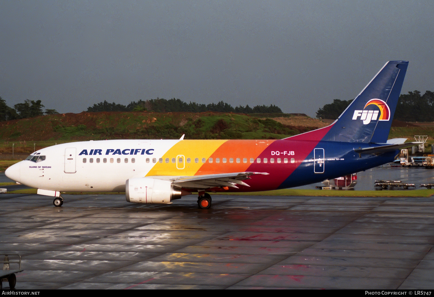 Aircraft Photo of DQ-FJB | Boeing 737-5Y0 | Air Pacific | AirHistory.net #323212