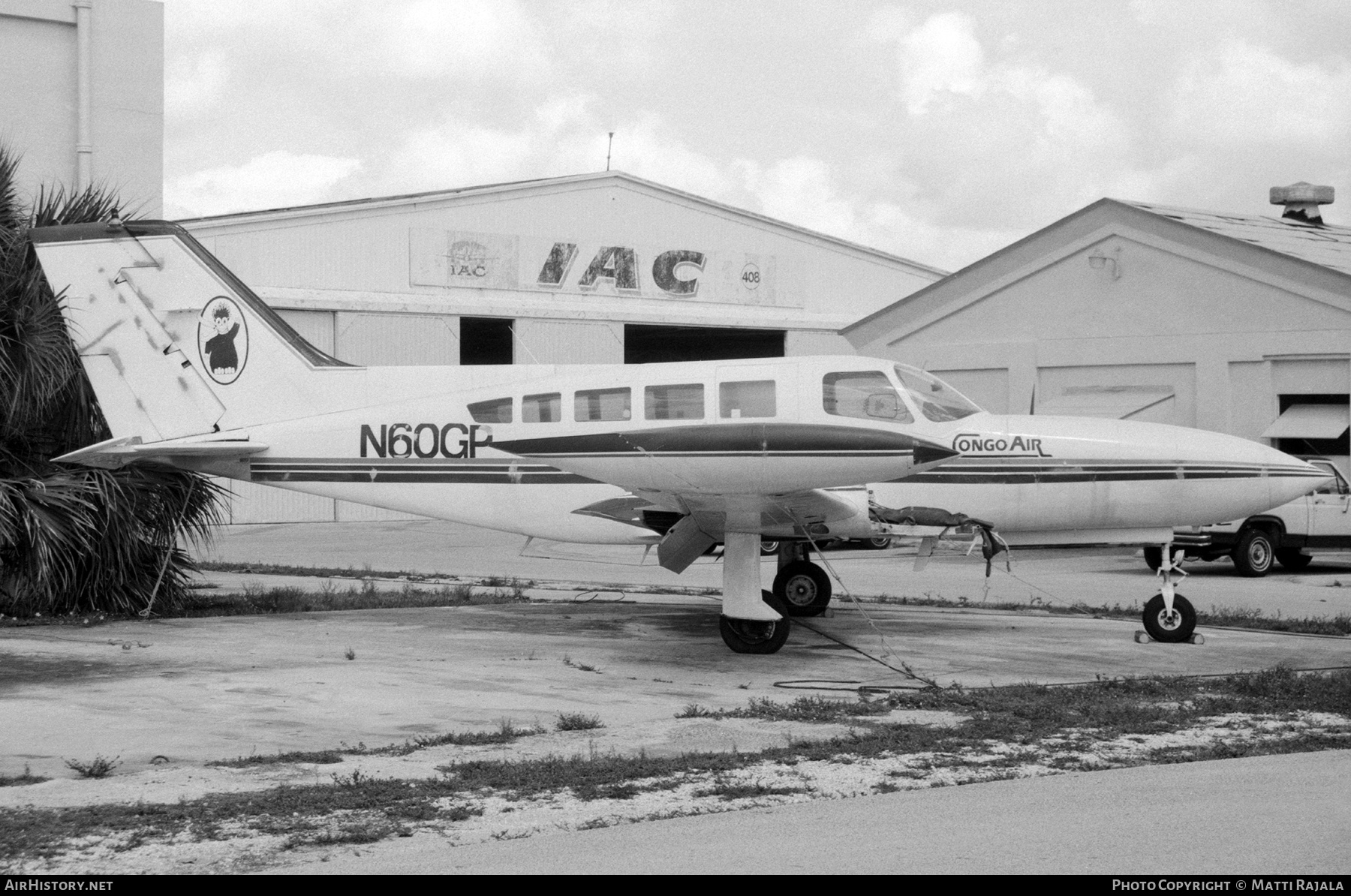 Aircraft Photo of N60GP | Cessna 402B Businessliner | Congo Air | AirHistory.net #323233