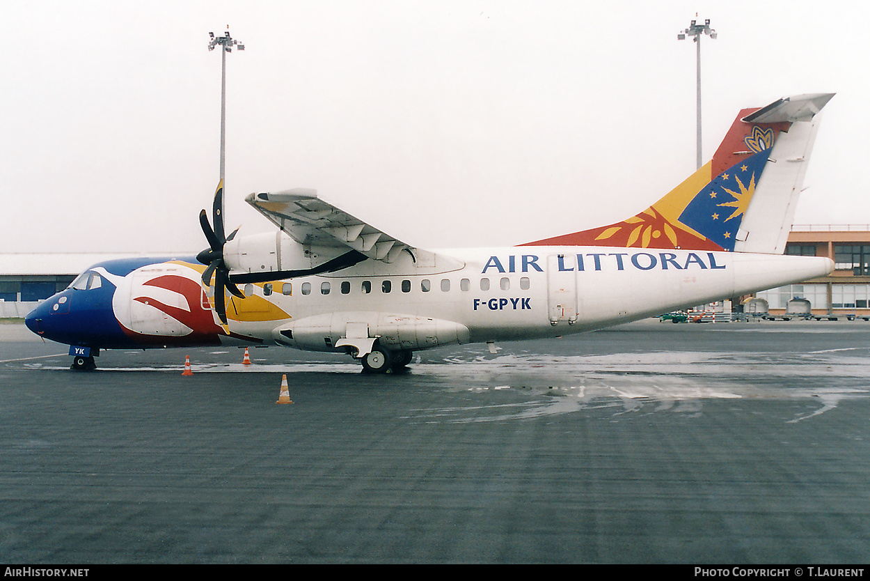 Aircraft Photo of F-GPYK | ATR ATR-42-500 | Air Littoral | AirHistory.net #323237