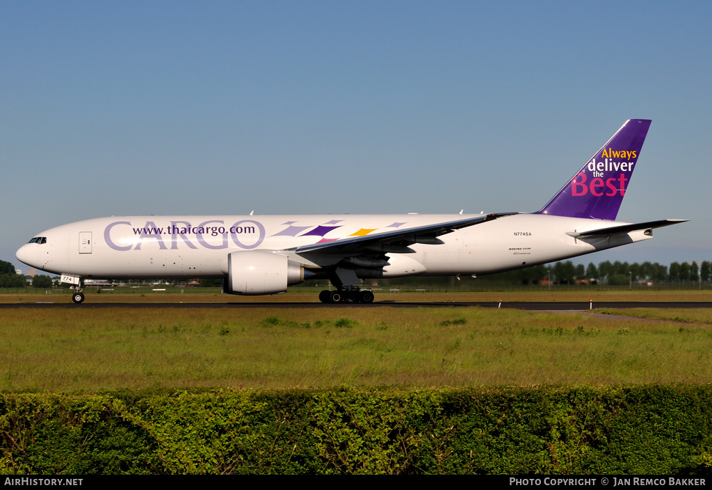 Aircraft Photo of N774SA | Boeing 777-FZB | Thai Cargo | AirHistory.net #323244