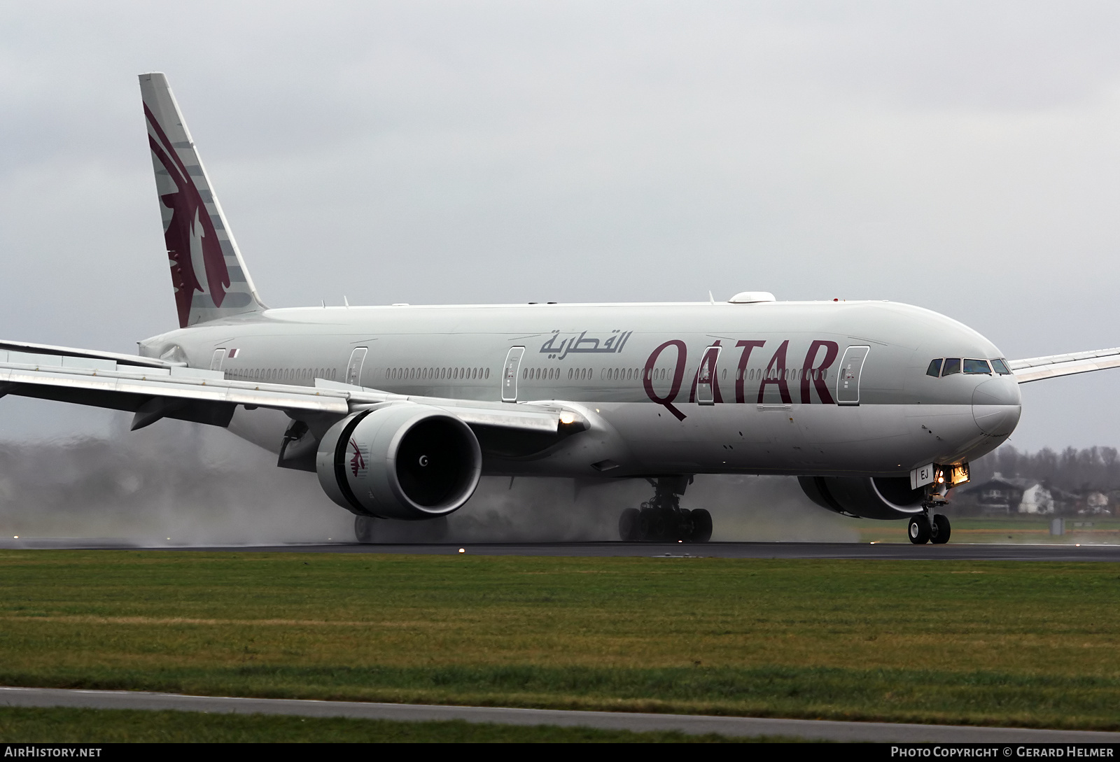 Aircraft Photo of A7-BEJ | Boeing 777-3DZ/ER | Qatar Airways | AirHistory.net #323254
